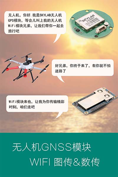 无人机GPS模块、WiFi模块