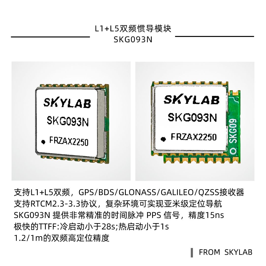 选型小尺寸双频惯导模块SKG093N，有参考设计指南吗？